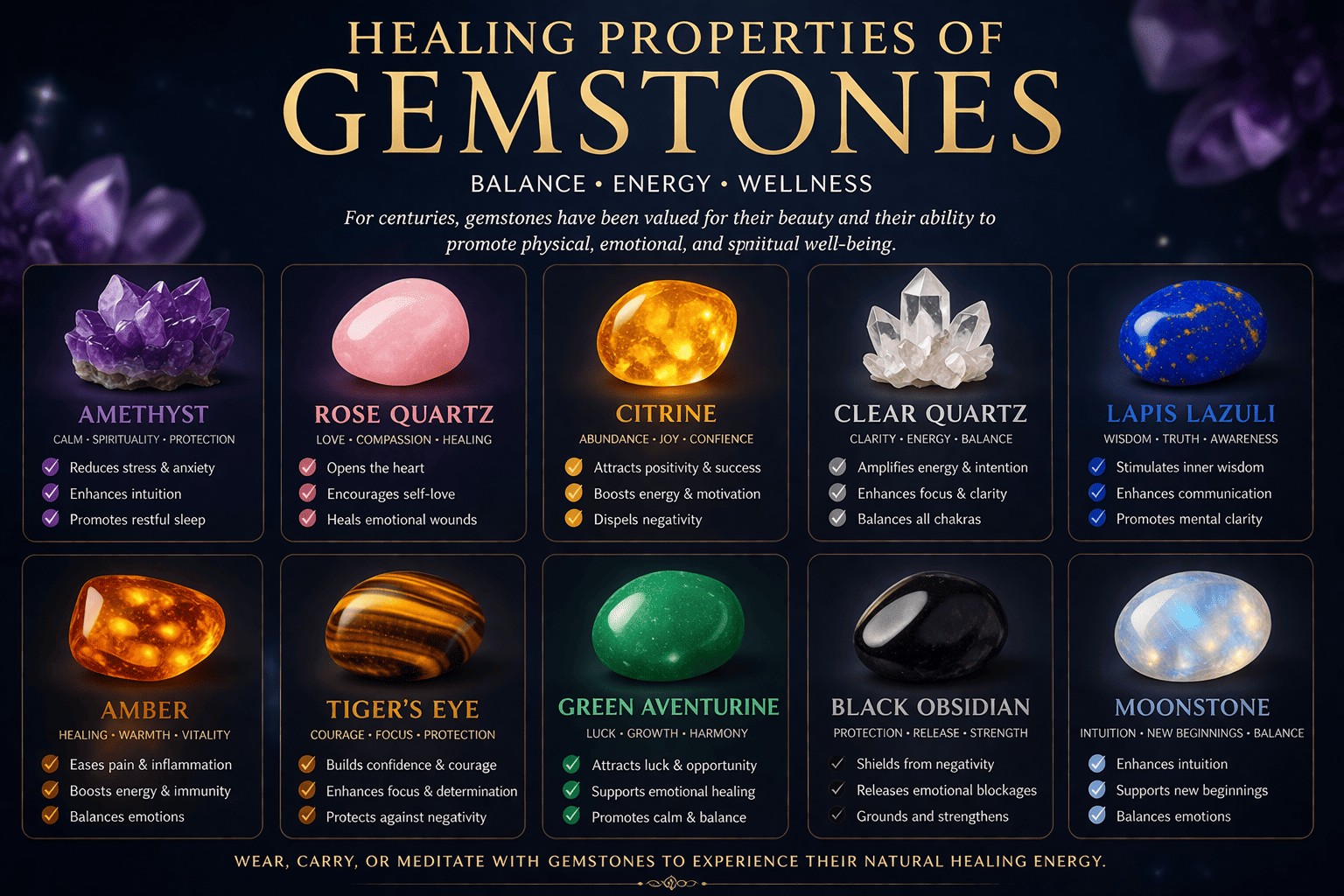 Healing Properties of Gemstones: A Comprehensive Guide to Crystal Healing